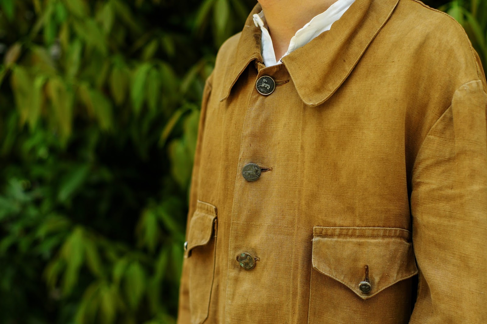 encore: GW 入荷その4 リネンのハンティングジャケット